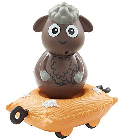 Character Options Weebledown Farm Wobbly Figure and Mini Vehicle Woollaby the Sheep