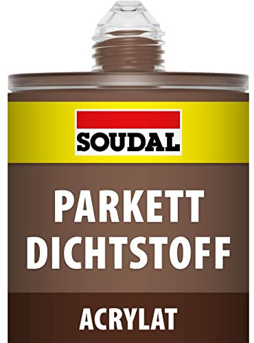 Soudal Parkettdichtstoff Massivholz-, Parkett-, Laminat- und Korkböden 300ml Mokka