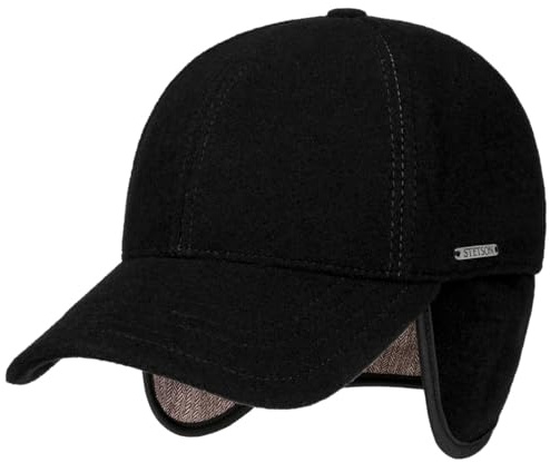 Stetson Vaby Earflap Fullcap 6 Panel Mit Ohrenklappen Nackenschutz Herren Herbst Winter