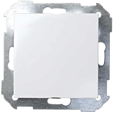 Simon 28800-30 placa de pared y cubierta de interruptor Blanco