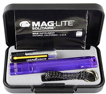 Maglite Lampe Solitaire Boîte AAA Violet