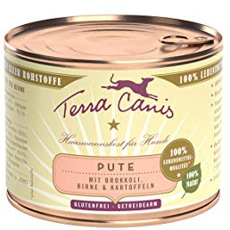 Terra Canis Pute mit Brokkoli, Birne und Kartoffel, 12er Pack (12 x 200 g)