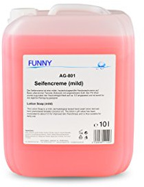 Funny AG-801 Seifencreme, mild, Kanister, 10 L
