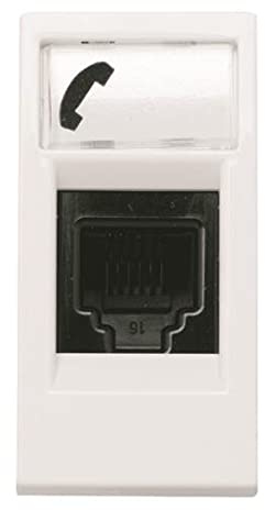 Niessen - n2117.6bl toma telefono 6 contactos zenit blanco Ref. 6522005051