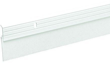 Frost King A79WHA Premium Aluminum and Reinforced Rubber Door Sweep 2-Inch by 36-Inch, White