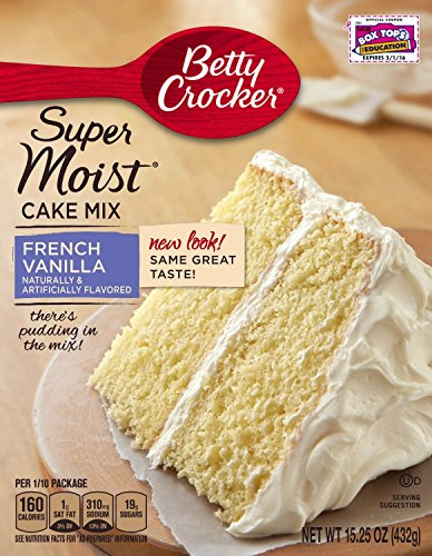 Betty Crocker Super Moist French Vanilla Cake Mix (3 Packs