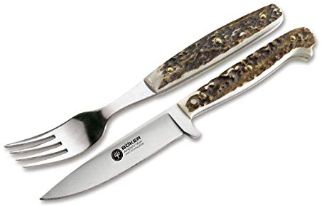 Böker Arbolito Couverts de Pique-Nique Mixte Adulte, Marron, Taille Unique