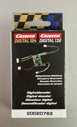 Carrera 20763 - Digital 124/Exclusiv Digitaldecoder (alle Fahrzeuge auM-_er HotRods)