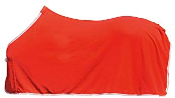 HKM Abschwitzdecke -Alaska-rot,Rückenlänge 135 cm