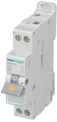 disjoncteur 2a 3ka courbe c phase neutre hager à vis