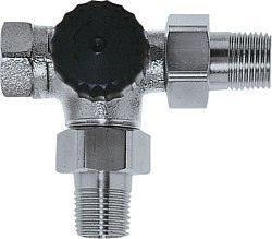 Heimeier Thermostat Dreiwege Ventilunterteil DN 15 (1/2) 4151-02.000
