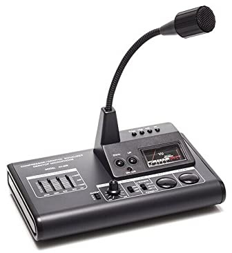 Proxel AV 908 Microphone de table avec compresseur dynamique Vocal pour Icom, Yaesu Kenwood