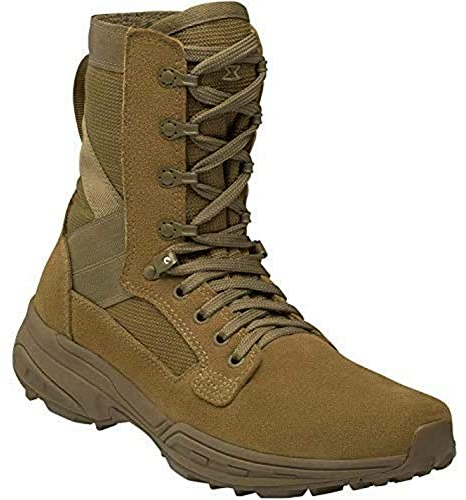 GARMONT TACTICAL T8 NFS 670 Military Combat Boots for Men and Women, Army, Air Force, AR670-1 Compliant Footwear, Lightweight, Suede Leather, Coyote, Size 11