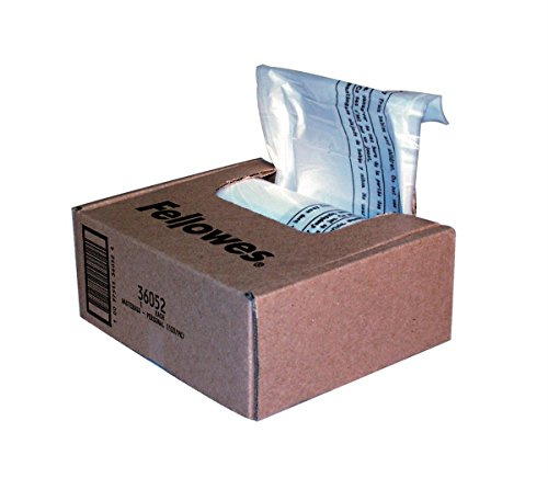 Fellowes Powershred Shredder Bags for All Personal Models, 100 Bags & Ties (36052)
