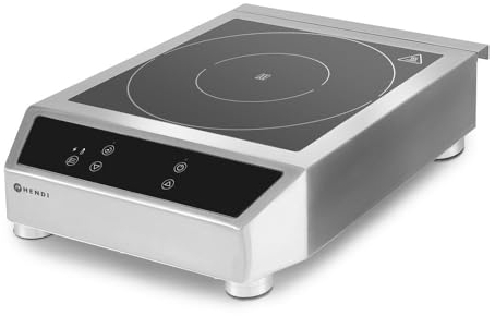 HENDI Cocina de inducción modelo 3500 D - Profi Line - 230V / 3500W - 340x440x(H)120 mm (239711)