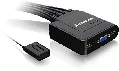 IOGEAR 4-Port USB Cable KVM Switch