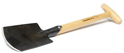 Handspaten - kurzstieliger Spaten für den Garten - Gartenschaufel