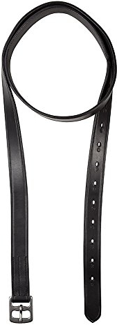 PFIFF Leder-Steigbügelriemen, schwarz 150cm