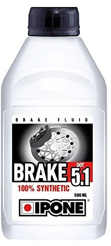 IPONE S1901A Liquide de Frein Dot 5.1 100 Pourcent Synthèse Bidon, 500 ML