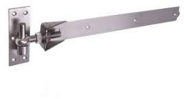 Wyre Direct Garden Shed Hinges - Adjustable Gate Hinges, Door Hinges for Wood, Garden Gate Hinges, Heavy Duty Gate Hinges, Hook and Band Gate Hinges, Secure & Robust Fixings for Outdoor Use, 900mm 36