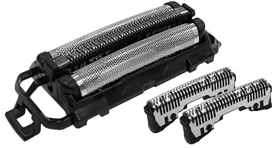 Panasonic WES9015Y1361 Ersatzklingen und Scherfolie für Elektrorasierer ES-LT6N, ES-LT4N, ES-LT2N, ES-LT68 & ES-LT67, Kombipack, 3-Klingen-System, fortschrittlicher japanischer Edelstahl, wasserdicht
