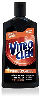 DETERGENTE VITROCLEN 200 ML IN CREMA PER FORNELLI IN VETROCERAMICA/A INDUZIONE IMPORT