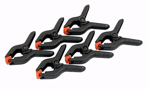 Neilsen 6pc Nylon Spring Clamp Set (2-1/2)