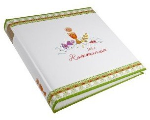 Kommunionalbum Goldbuch Nr. 03054 Meine Kommunion 25x25cm, 60 weiße Seiten mit 4 Seiten Text