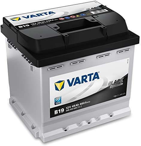 Varta 5454120403122 Anlasser Batterie, 12V, 45Ah, 400A, 20.7cm x 17.5cm x 19cm, fŸr PKW