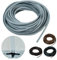 Gartenwelt Riegelsberger Terrassenfugenband mit Antidehnungsfaden für alle Terrassensysteme WPC Holz Made IN Germany Fugendichtung Fugenband Bodenfüllprofil Dichtung 7-10 mm hellgrau 25m (1 Rolle)