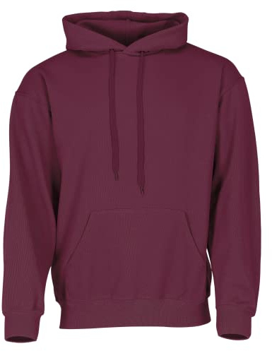 Fruit of the Loom Classic - Felpa con cappuccio + sacchetto in tessuto MyShirt in omaggio