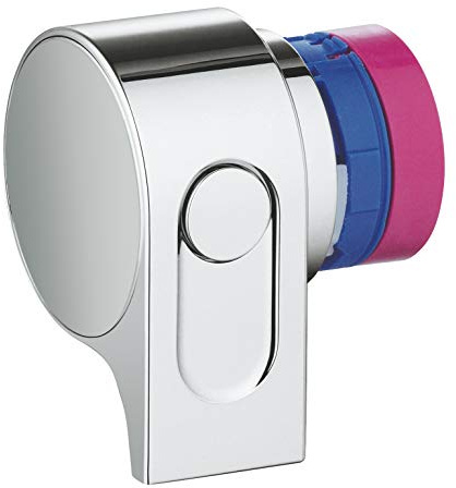 GROHE Grohtherm 2000 NEW - Absperrgriff (Original Ersatzteil, Langlebig, Robust, Herstellergarantie: 5 Jahre), Chrom, 47923000