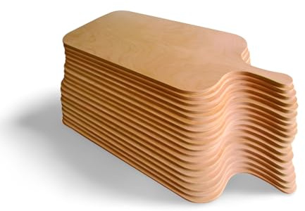 Die Schreiner - Christoph Siegel Plateau à tarte flambée en kit de 20- pratique & robuste - Grandeur XL