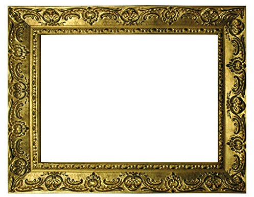 Barockrahmen Gold fein verziert 976 ORO, Leerrahmen 30x40 cm