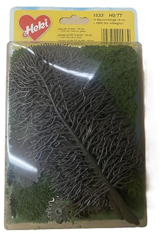 Heki Kit Arbre avec Flor 10 pièces, Hauteur 18 cm