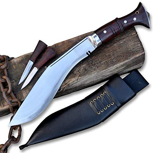 25 cm Blade Full Tang Dschungel kukri Messer - Original Gurkha Kukri - Handarbeit von GK& Co. Kukri Haus in Nepal.