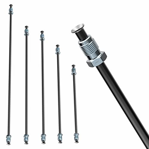 Tuyau de Frein Ø 4,75 mm en Acier cuivré revêtu évasure double type E conduite de freins DIN 74 234 tuyaux des canalisations de freins 150mm - 3050mm choix: Longueur 3050 mm