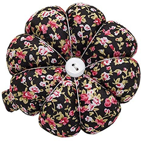 Korbond Dark Blossom Nadelkissen, Mehrfarbig