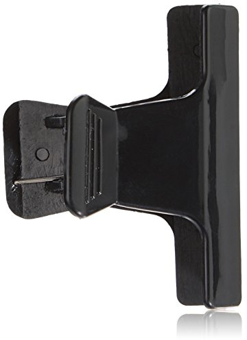 Efalock Professional Abteilklammern, schwarz, 1er Pack, (1x 12 Stück)