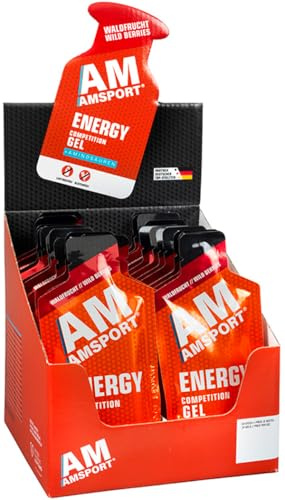 AMSPORT® Energy Competition Gel Waldfrucht 24 x 45 g