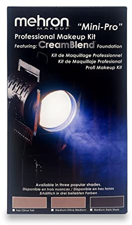 Mehron Mini-Pro Student Makeup Kit Fair / Olive Fair - Theater And Stage