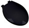 Bath Décor 2F1E6-90 - Sedile WC allungato in plastica con chiusura lenta e cerniera pulita