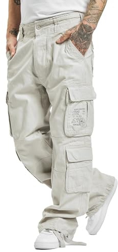 Brandit Pure Vintage Pants, Color: old white, Size: 3XL