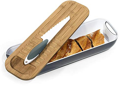 Saveur &d gustation Corbeille + Planche A Pain + Couteau - KA1084