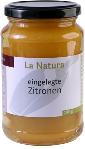 Eingelegte Marokkanische Salzzitronen für Tajine-Rezepte 200g