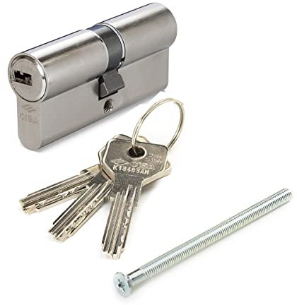 CISA Cilindro ASIX 0E300-13 SAG.35-35 NICH.CH.PLATTA