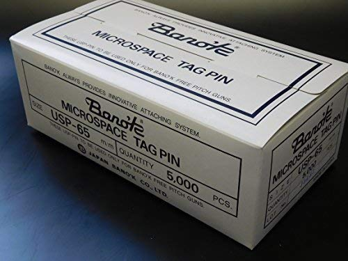 Pokornys 5000 Heftfäden 65mm für Etikettierpistole Standard ORIGINAL BANOK MICROSPACE - Anheftgerät - Etikettiergerät - Anschießpistole - Tag Pins [FS-BAN-65]