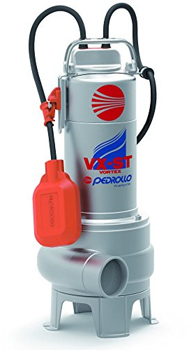 POMPA Sommergibile VORTEX Acque Luride Acciaio 1Hp VX m10/50-ST 220V Pedrollo