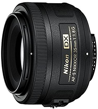Nikon AF-S DX 35 mm f/1.4 G – Objectif pour Nikon à Monture F (Distance focale Fixe 52.5 mm, Ouverture f/1.8) Noir