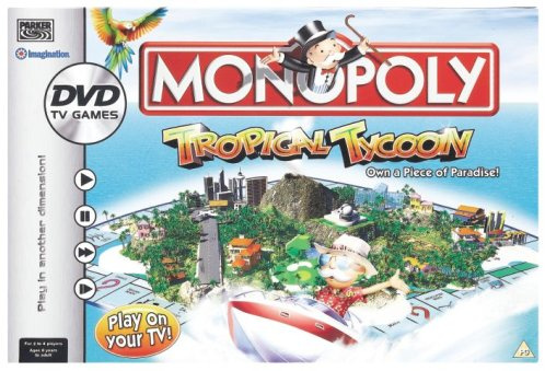 Monopoly Tropical Tycoon DVD Game